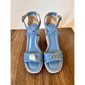 Michael Michael Kors Mandy Wedge  - French Blue - 6M